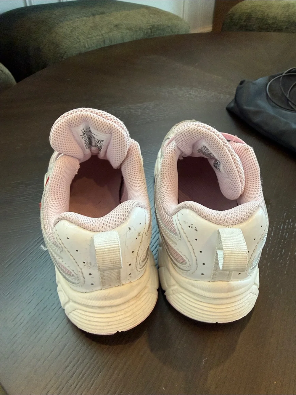 Nike Kids Pink & Red Heart Detail Sneakers